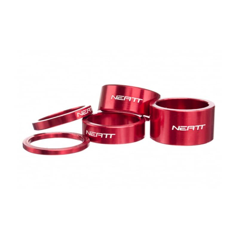 Lot de 5 entretoises de direction NEATT - Rouge