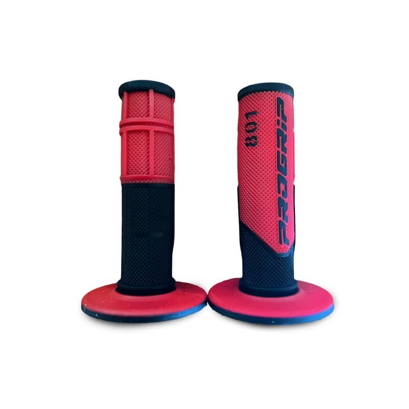 Poignées MX 801 PROGRIP - Rouge