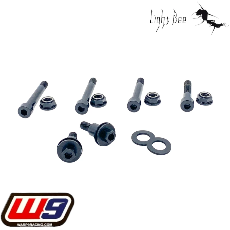 Kit de boulons de liaison arrière en acier cryogénique 12.9 WARP9 / SUR-RON Light Bee