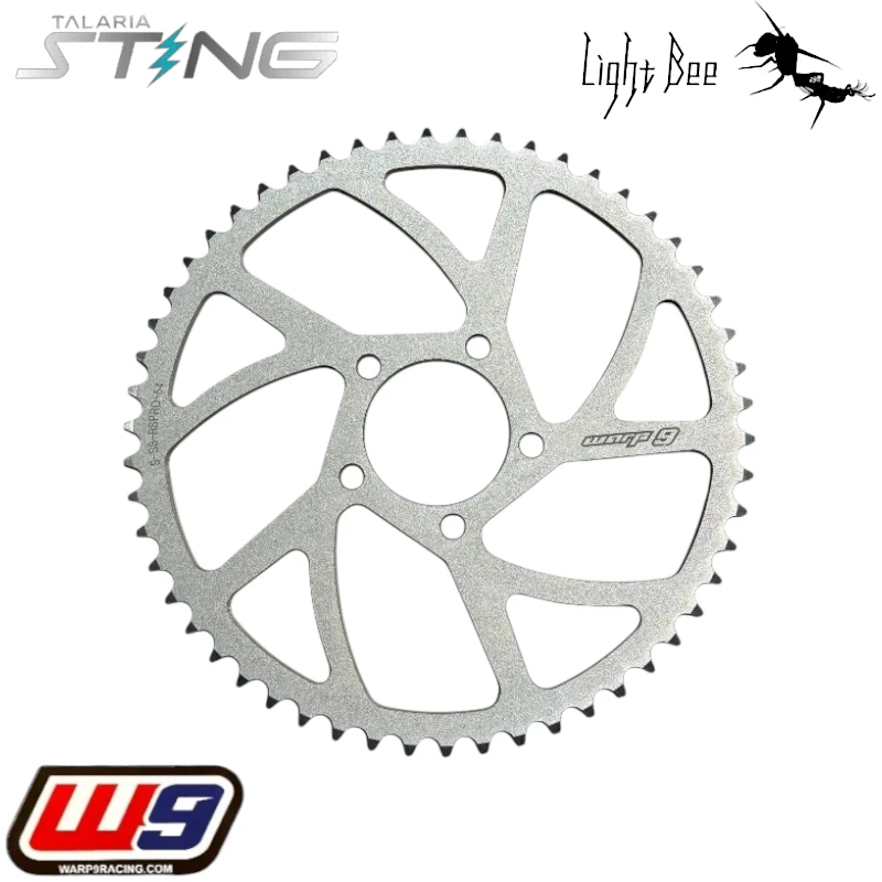 Couronne WARP9 ACIER 54T / SUR-RON Light Bee et TALARIA STING