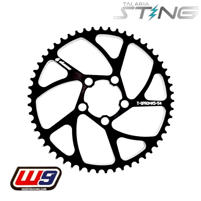 Couronne alu WARP9 / TALARIA STING TL5500 - 54 dents