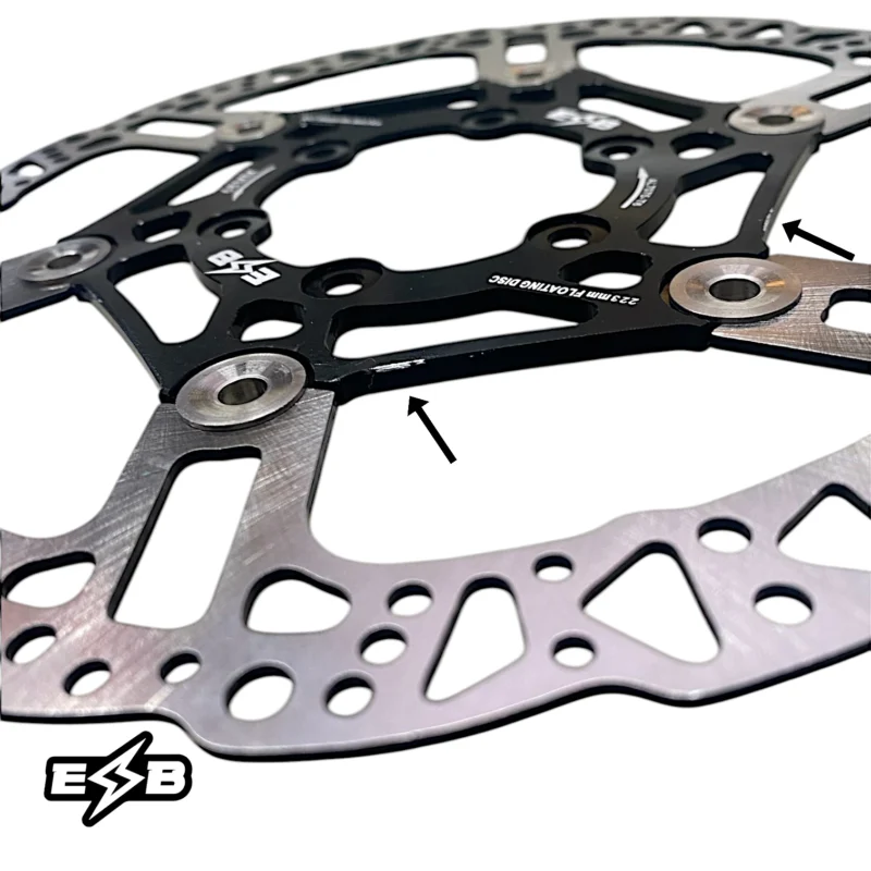 Disque flottant renforcé arrière 223mm ESB / TALARIA STING – Image 2