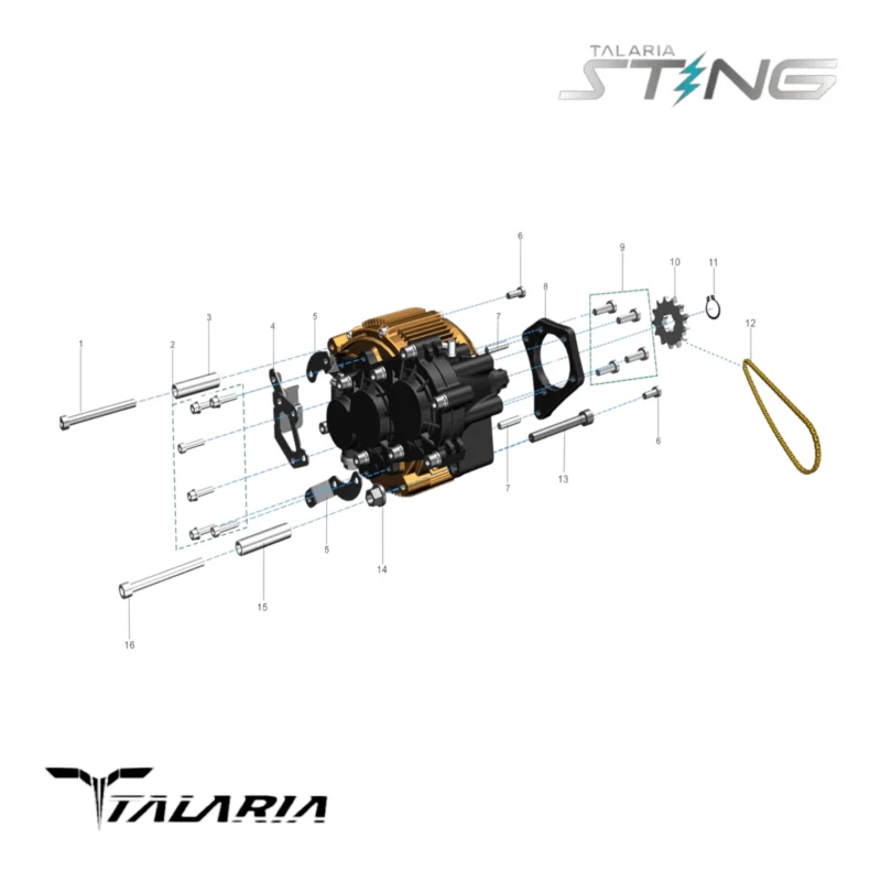 Pignon de transmission TALARIA – Image 3